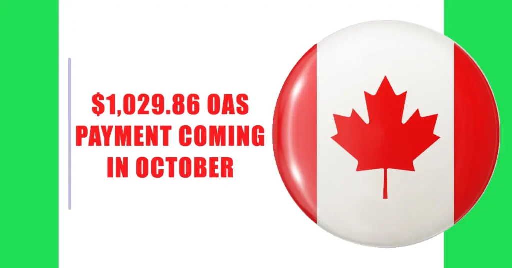 $1,029.86 OAS Payment Coming October 29, 2024: Everything You Need to Know