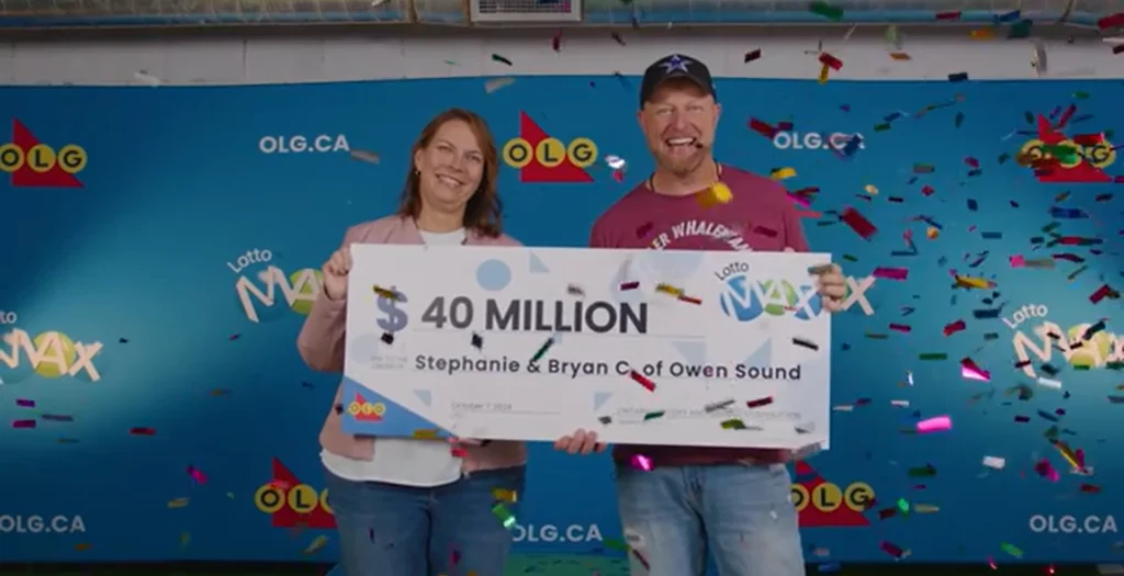 Ontario Couple Splits Historic $80M Lotto Max Jackpot