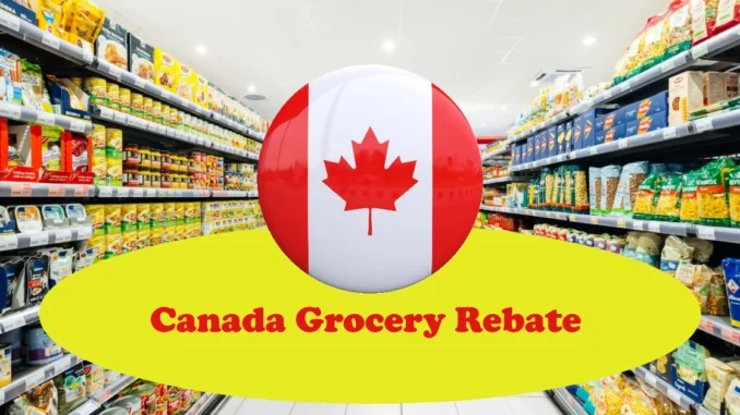 $628 Canada Grocery Rebate 2025: Will Canadians Receive it in 2025 ? Everything You Need to Know